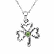 Open Shamrock Pendant image