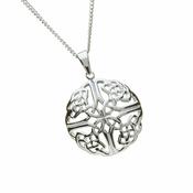 Sterling Silver Celtic Round Pendant