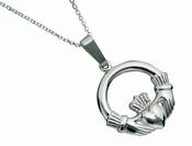 Heavy Claddagh Pendant