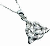 Round Trinity Knot Pendant