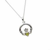 Birthstone Claddagh - August image