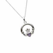 Birthstone Claddagh-February image