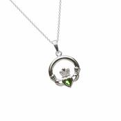 Birthstone Claddagh - May image