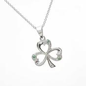 Open Shamrock &amp;amp; Green Cz