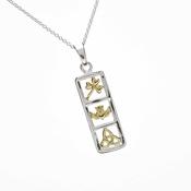 Shamrock Claddagh Trinity Panel