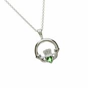 Sterling Silver Claddagh Pendant