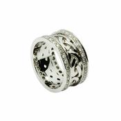 14ct Gold Celtic Knot Open Celtic Design Band