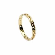 14ct Gold Celtic Knot Narrow Open Design