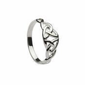 Double Trinity Knot Ring