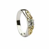 Cz Solitare &amp;amp; 10Ct Gold Detail
