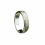Celtic Weave Medium Width Band, Gents