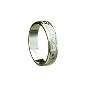 Celtic Knot Engraved Band, Gents