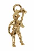 10Kt Leprechaun Charm