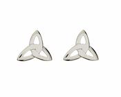 10Ct Gold Classic Trinity Knot Earring 10Mx10M