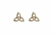 10Ct Gold Trinity Knot Earring 10Mx9M
