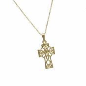10Ct Filigree Celtic Cross