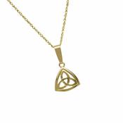 10Ct Trinity Knot In Bezel