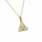 10Ct Trinity Knot Pendant