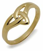 10Ct Trinity Knot Ring