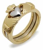 10Kt 2-Part Claddagh
