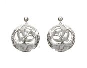 Silver Children of Lir Drop Earrings