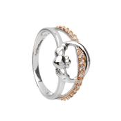 Silver Claddagh ring
