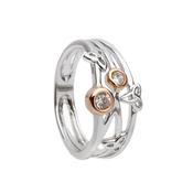 Silver Trinity Ring