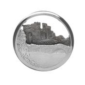 Sterling silver "Irish Castle" brooch