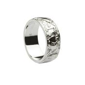 Sterling silver Galway ring