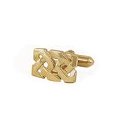 10ct yellow Celtic design cufflinks