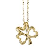 10CT Open Shamrock pendant image