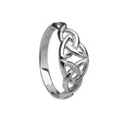 10CT W/Gold Celtic Ladies Rings image