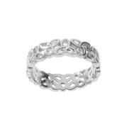 Sterling Silver Trinity Knot Open Band image