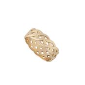 9ct Yellow Gold Wide Celtic Band image