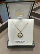 Sterling Silver Gold Plated Pain Claddagh