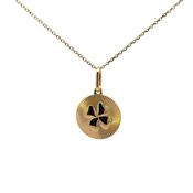 9ct Gold Four Leaf Clover Necklace