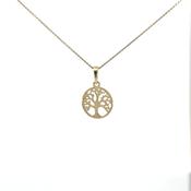 9ct Gold small Tree of Life Necklace