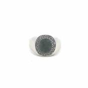 Sterling Silver Connemara Celtic Signet Ring image