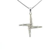 Sterling Silver Large St Bridget Cross