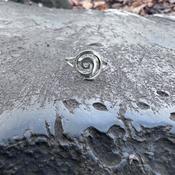 Sterling Silver Spiral Ring image