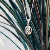 Sterling Silver Celtic Knotwork (Oval)