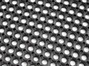 Hollow Ring Rubber Grass Mat (1m x 1m) - www.celuplast.com