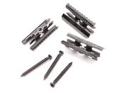 Fixing Clips and Screws (pack of 50) - www.celuplast.com