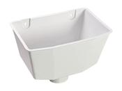Square Hopper White - www.celuplast.com