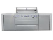 S/S 6 Burner With Side Burner - www.celuplast.com