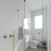Fibo Denver White Stacked Subway Tile - www.celuplast.com image
