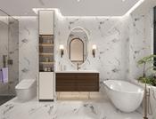 Onyx Carrara Marble - Super Matt - PVC Wall Panels 1m (Single Pack) - www.celuplast.com
