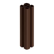 Composite Fencing Aluminum Fence Post Brown 8ft - www.celuplast.com image