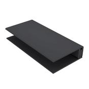 2-Part PVC Edge Trim Anthracite Grey | Cladding Finishing Profile