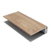 2-Part PVC Edge Trim Barnwood Grey | Cladding Finishing Trim